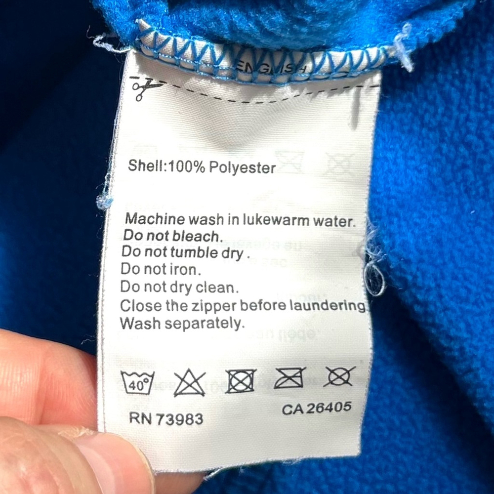 Helly Hansen Blue Quarter-Zip Pullover Daybreaker… - image 7